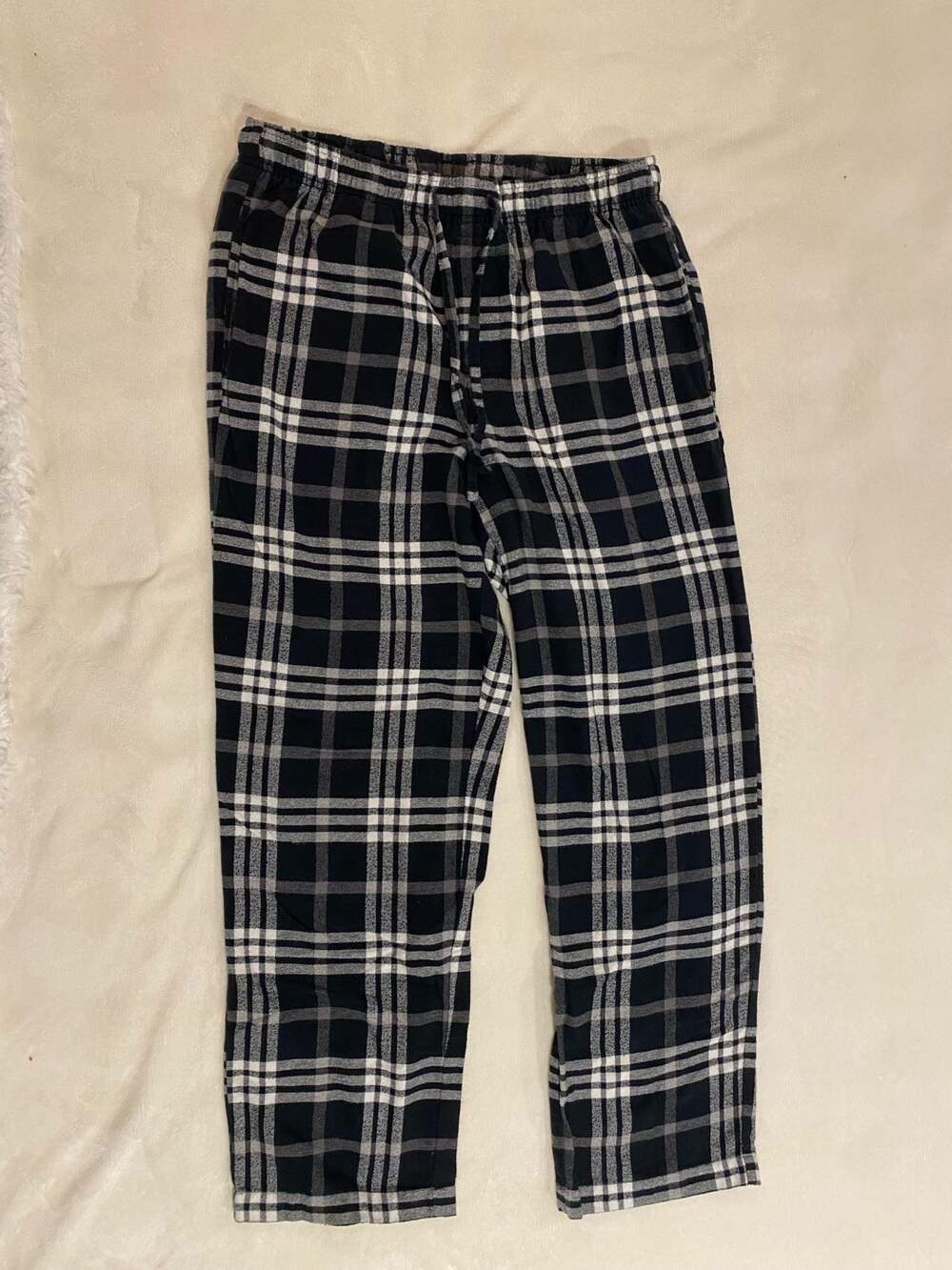 Sonoma Goods For Life Men's Flannel Plaid Drawstring Pajama Pants